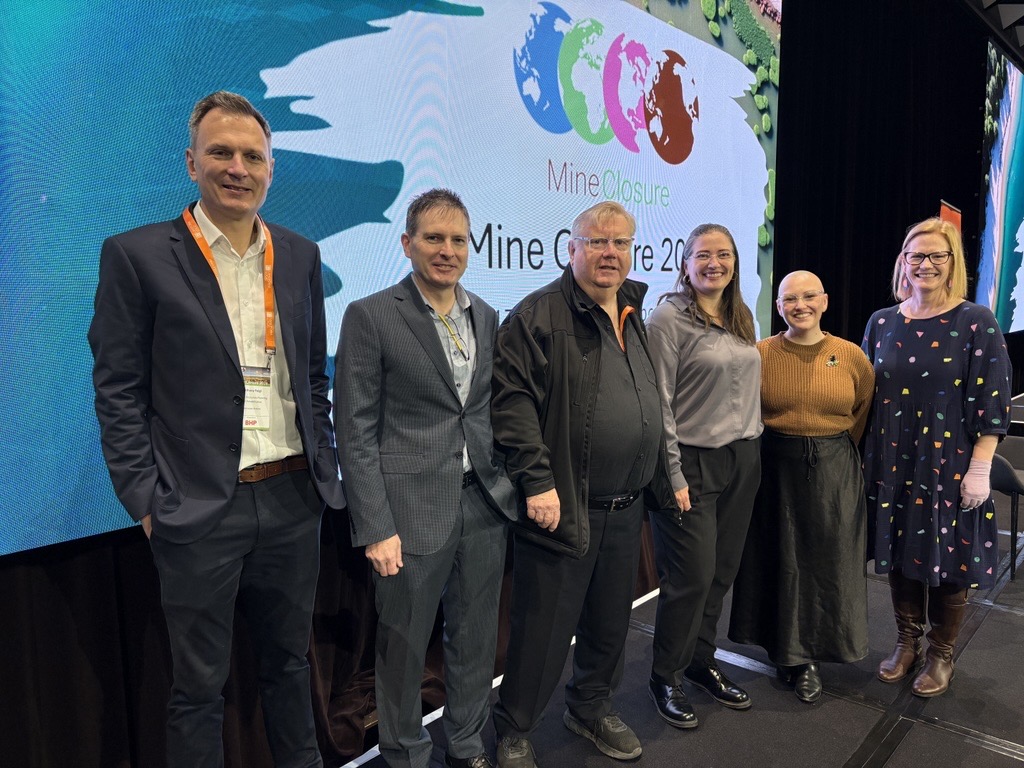 The Resources Victoria team at International Mine Closure Conference in Melbourne Resources Victoria staff at the conference