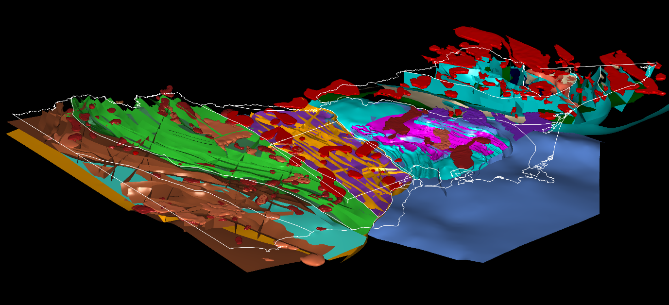 Three-Dimensional Mineral Prospectivity Modeling with Geometric