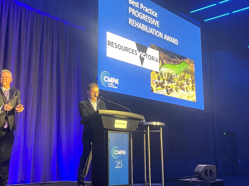 Construction Material Processing Association’s (CMPA) Best Practice in Progressive Rehabilitation Award