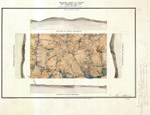 A stylised map of the coalfields around North Korumburra showing locations with good quality coal and sandstone outcrops