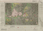 Map of the Guildford area showing surrounding townships, geological features and descriptions of the plant life and bed rock types in the surrounds
